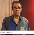 Tony Goes na última participação no 'TV Folha', no início de fevereiro: grande memória, olhar peculiar sobre tudo e texto saboroso sobre tudo  Foto: Reprodução