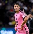 Suárez em amistoso entre Al-Nassr e Inter Miami   Foto: FAYEZ NURELDINE | AFP via Getty Images / Esporte News Mundo