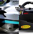 Mercedes W13 e Red Bull RB20: mesmo conceito?  Foto: Mercedes AMG F1 e Oracle Red Bull Racing