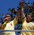 O ex-presidente Jair Bolsonaro convocou uma manifestação na Avenida Paulista no próximo dia 25 e será acompanhado pelo governador de São Paulo, Tarcísio de Freitas  Foto: Leandro Ferreira / FotoArena