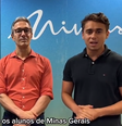 Zema, no meio, está acompanhado de Cleitinho e Nikolas Ferreira em vídeo que defende a não obrigatoriedade da vacina para crianças serem matriculadas  Foto: Reprodução/Instagram/@romeuzemaoficial