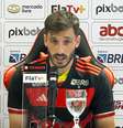 Apresentação de Matías Viña   Foto: Vinicius Azevedo/ENM / Esporte News Mundo