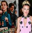 Gêmea da Millie Bobby Brown? Web nota semelhança entre atriz de "Stranger Things" e estrela de Hollywood  Foto: Divulgação/Getty Images for Netflix / todateen