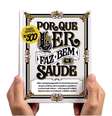 Descubra como a leitura faz bem à saúde |  Foto: VEJA Saúde/Reprodução / Boa Forma