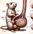 Órgão sexual do animal tem quase o dobro do tamanho do rato  Foto: FRONTIERS /  reprodução