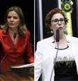Gleisi Hoffmann e Carla Zambelli trocaram farpas pelas redes sociais por causa do requerimento de impeachment de Lula  Foto: André Dusek/Estadão e Dida Sampaio/Estadão / Estadão