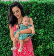 Bruna Biancardi também agradeceu a família pela ajuda em cuidar de Mavie  Foto: Reprodução: Instagram/brunabiancardi