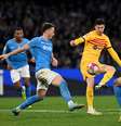 Lewandowski fez o gol do Barcelona   Foto: Francesco Pecoraro/Getty Images / Esporte News Mundo