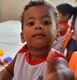Criança aprendendo em creche  Foto: Divulgação