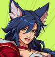 A personagem Ahri estará no elenco de 2XKO  Foto: Reprodução / Riot Games