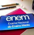 Enem é a maior prova do Brasil e reúne milhões de estudantes  Foto: SOPA Images / Getty Images