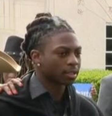 O estudante Darryl George se recusou a mudar o estilo dread do cabelo e foi punido por escola  Foto: Reprodução/CBSNEWS