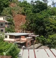 Região onde houve o desmoronamento por causa da chuva  Foto: Reprodução/Instagram/@pmbpoficial