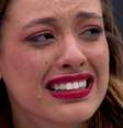 'BBB 24': Beatriz chora após conquistar liderança.  Foto: Reprodução, TV Globo / Purepeople