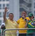 TB SAO PAULO SP 25/02/2024 POLÍTICA - ATO PRO BOLSONARO - Manifestação com a presença do mesmo e de governadores, deputados e ex-ministros na Avenida Paulista, próximo ao Masp. BOLSONARO TARCÍSIO FOTO TABA BENEDICTO / ESTADAO  Foto: TABA BENEDICTO / ESTADAO / Estadão
