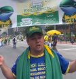 Mineiro em ato de apoio a Jair Bolsonaro na Avenida Paulista   Foto: Reprodução