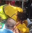 Manifestante sofre perfuração no pulmão após cair de árvore em ato de Bolsonaro em SP  Foto: Divulgação/PMESP