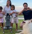 Alok e a família apresentaram "novo membro": um cão-robô  Foto: Reprodução/Redes Sociais