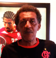 Marinho, ex-jogador, ídolo e campeão mundial pelo Flamengo  Foto: Reprodução/Redes Sociais