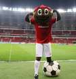A jornalista Gisele Kümpel acusou o mascote do Inter de importunação sexual  Foto: Divulgação/Internacional - Legenda: Intérprete do Saci, mascote do Internacional, foi afastado do clube / Jogada10