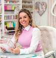 Daia Casagrande faz sucesso ensinado mulheres a confeccionar scrapbooks  Foto: Arquivo pessoal