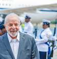  Lula durante Chegada a Kingstown  Foto: Ricardo Stuckert/Presidência da República