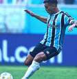  Foto: divulgação/Grêmio - Legenda: Pavón fez dois na goleada gremista sobre o Guarany / Jogada10