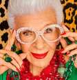 Iris Apfel, estilista e ‘ícone da moda’  Foto: Reprodução / Instagram / Perfil Brasil