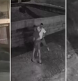 Depois de soco dado pelo PM, o vizinho saca uma arma, e a troca de tiros começa.  Foto: Reprodução/TV Globo
