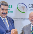 Lula se reúne com Maduro em Cúpula da Celac e chavista pede encontro de empresários  Foto: Reprodução/X/Ricardo Stuckert