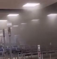 Princípio de incêndio assusta passageiros em aeroporto no Mato Grosso  Foto: Reprodução