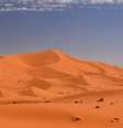 A duna estelar Lala Lallia, no Marrocos, tem 100 metros de altura  Foto: C Bristow / BBC News Brasil