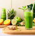 Suco de couve com gengibre  Foto: New Africa | Shutterstock / Portal EdiCase