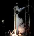 Nasa e SpaceX lançam foguete Falcon 9 para a Estação Espacial Internacional com quatro triupulantes  Foto: NASA / Perfil Brasil