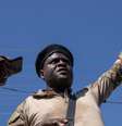 Jimmy "Barbecue" Chérizier se torou o principal líder da gangue conhecida como G9 e Família  Foto: Reuters / BBC News Brasil
