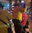 Paramédicos em Tijuana tem visto um número crescente de suspeitas de overdose de fentanil no turno da noite  Foto: BBC News Brasil