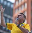 'Golpe usando a Constituição?', diz Bolsonaro em ato na Avenida Paulista, sobre conteúdo da 'minuta golpista'.  Foto: Taba Benedicto/Estadão / Estadão