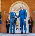 Lula se encontrou com Pedro Sanchez em abril de 2023, na Espanha  Foto: Ricardo Stuckert/PR