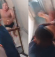 Faxineiro gravou agressão de moradores em Praia Grande  Foto: Reprodução