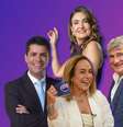 Rindo à toa: ex-globais como Lair Rennó, Fátima Bernardes, Cissa Guimarães e Cleber Machado estão profissionalmente felizes fora da Globo  Foto: Fotomontagem: Blog Sala de TV