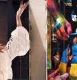Mural para lembrar da Guerra na Ucrânia foi feito por Eduardo Kobra e Sasha Korban  Foto: DW / Deutsche Welle