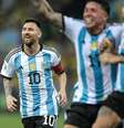 Messi pela Seleção Argentina  Foto: @Argentina/Twitter/Reprodução / Estadão