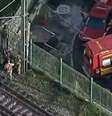SP: Vigilante é atropelado por trem próximo à estação Barra Funda  Foto: Reprodução/SBT