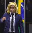 Nikolas fez discurso preconceituoso na tribuna da Câmara  Foto: Reprodução / Perfil Brasil