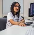 Giulia Nascimento, 20 anos, de Itaquera, despertou para a tecnologia em curso oferecido por ONG. Hoje, quer ser referência na área  Foto: Divulgação