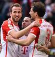 Lukas Barth/AFP via Getty Images - Legenda: Müller fez o quarto gol do Bayern na partida  Foto: Jogada10