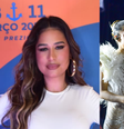 Simone Mendes aposta no all white, exibe curvas em look justinho e ganha homenagem inusitada de Maiara em show. Fotos!.  Foto: AGNews / Purepeople