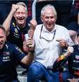 Horner, Marko e Verstappen: a familia feliz da Red Bull não existe mais  Foto: Red Bull Content Pool