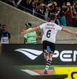 Lucas Piton comemora o gol de empate.   Foto: Matheus Lima / Vasco / Esporte News Mundo