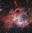 NGC 604 observada pelo instrumento NIRCam, do James Webb (Imagem: Reprodução/NASA, ESA, CSA, STScI)  Foto: Canaltech